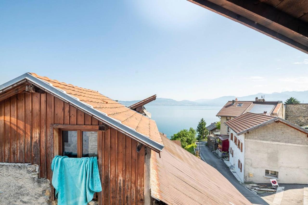 Chez Malou&Hugo vue lac proche Suisse&stations ! Saint-Gingolph Extérieur photo
